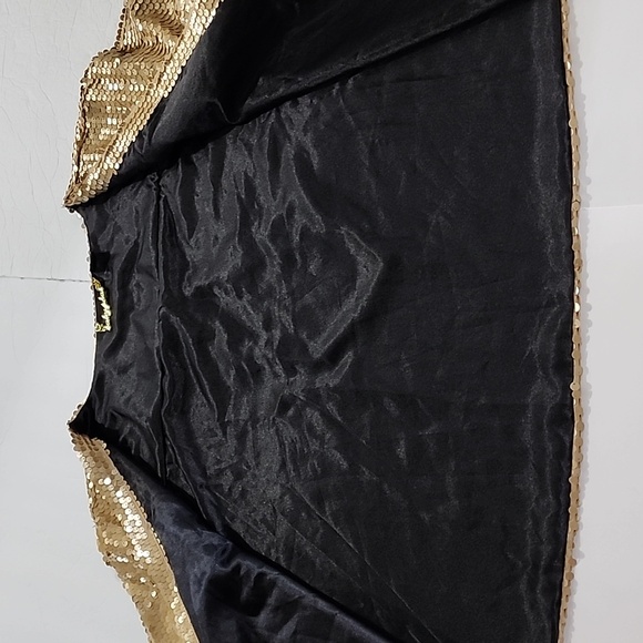 Baby Phat Women’s All Gold Sequins Open Front Cropped Jacket/ 2X - Picture 10 of 14